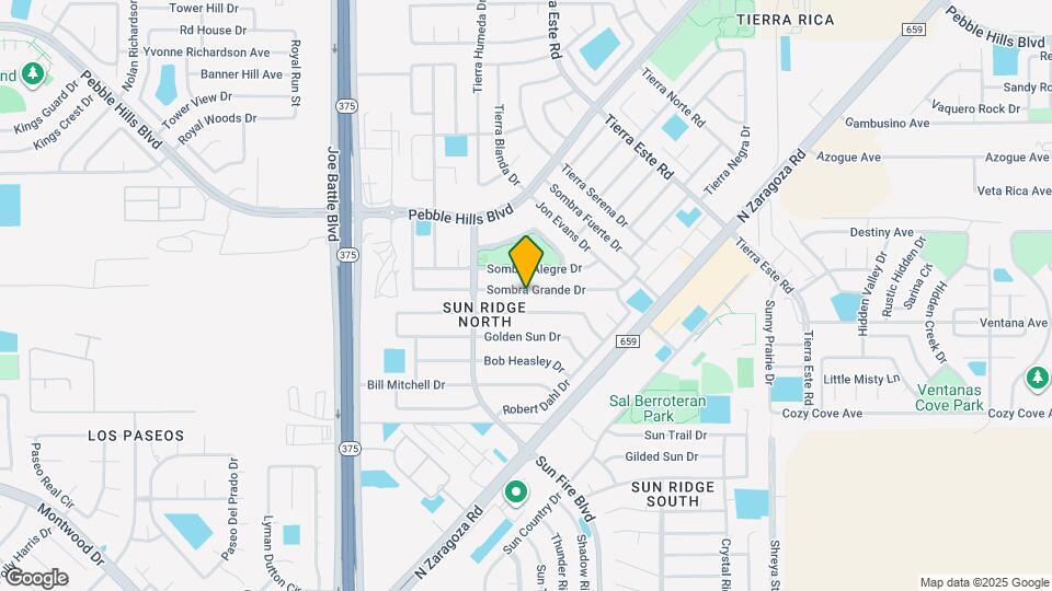 12422 Sombra Grande Dr Map and Location Details