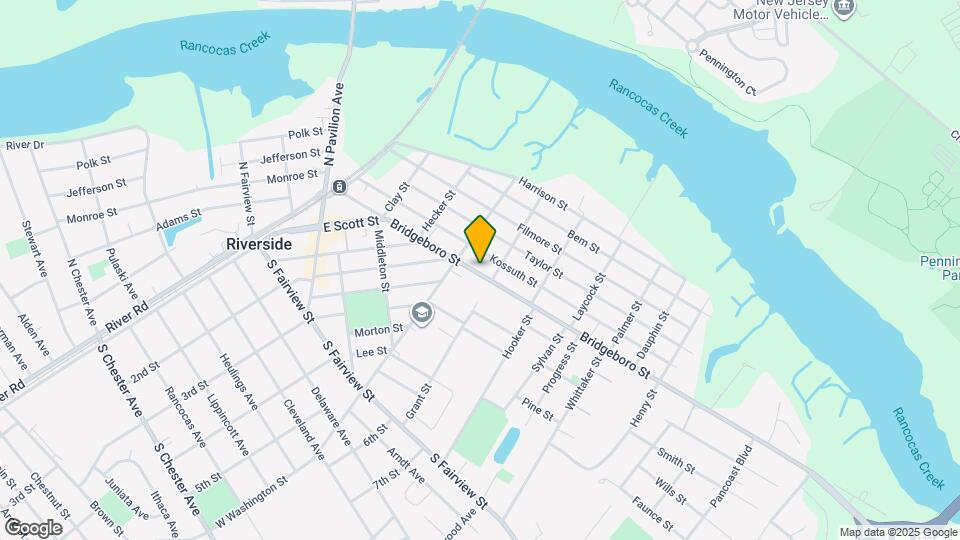 421 Bridgeboro St Map and Location Details