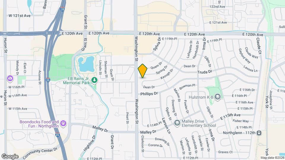 11715 Keough Dr Mapa y Detalles de la Ubicación