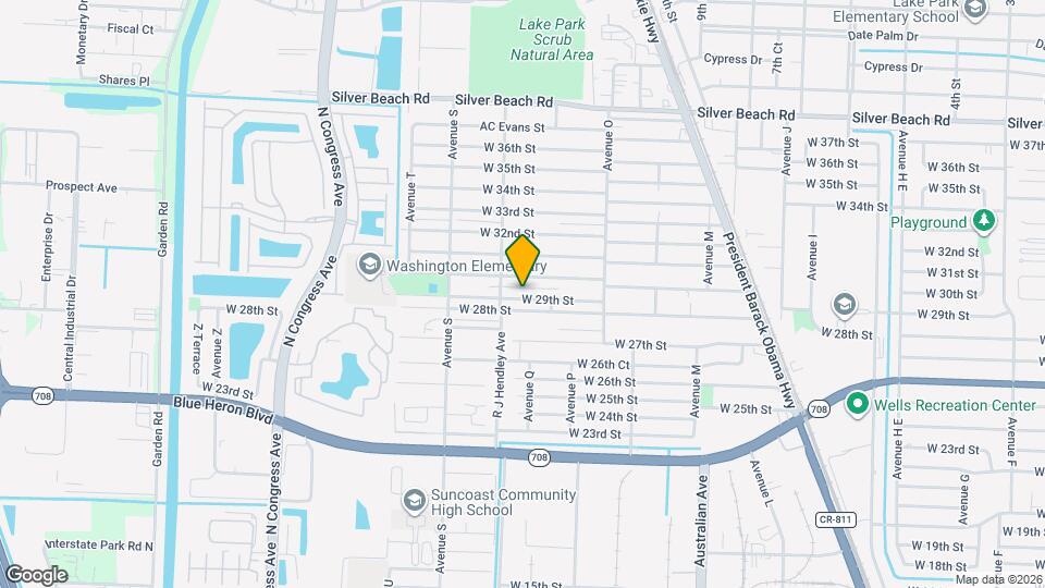 1456 W 29th St Mapa y Detalles de la Ubicación