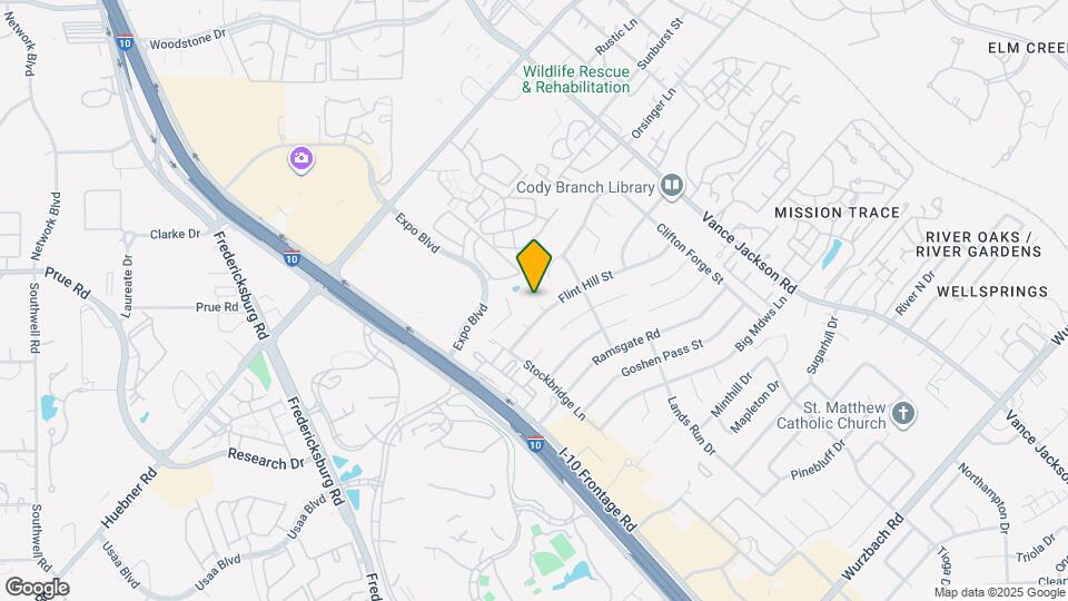 4231 Flint Hill St Map and Location Details