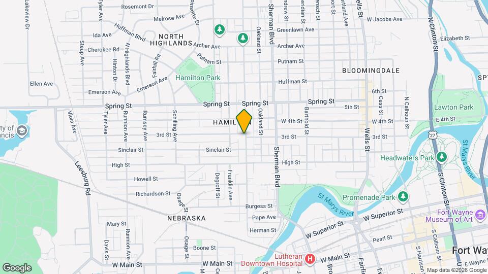 1327 Saint Marys Ave, Unit 1327 St.Marys Avenue Map and Location Details