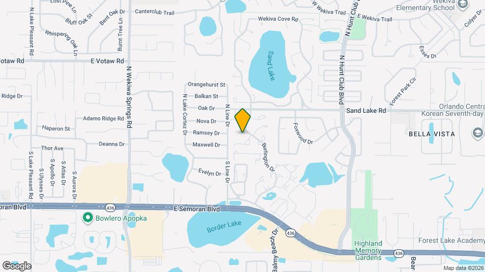 2542 Lancaster Ct Map and Location Details