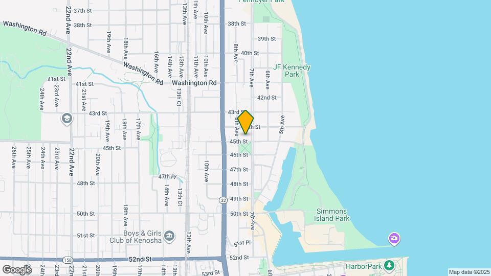 712 45th St, Unit House Map and Location Details