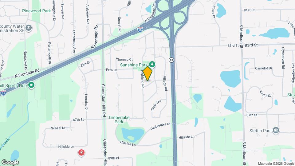 325 Central Ave Map and Location Details