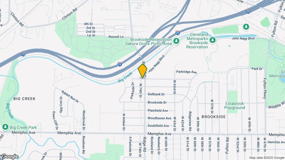 4056 Ridge Rd Mapa y Detalles de la Ubicación