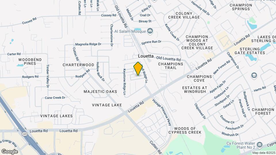 9154 Sunlight Oak Ln Mapa y Detalles de la Ubicación