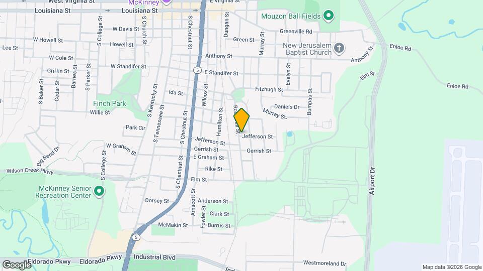 911 Rockwall St Mapa y Detalles de la Ubicación