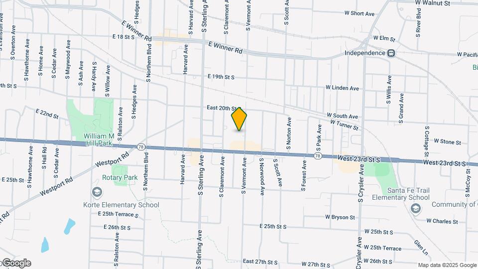 2220 S Vermont Ave Map and Location Details