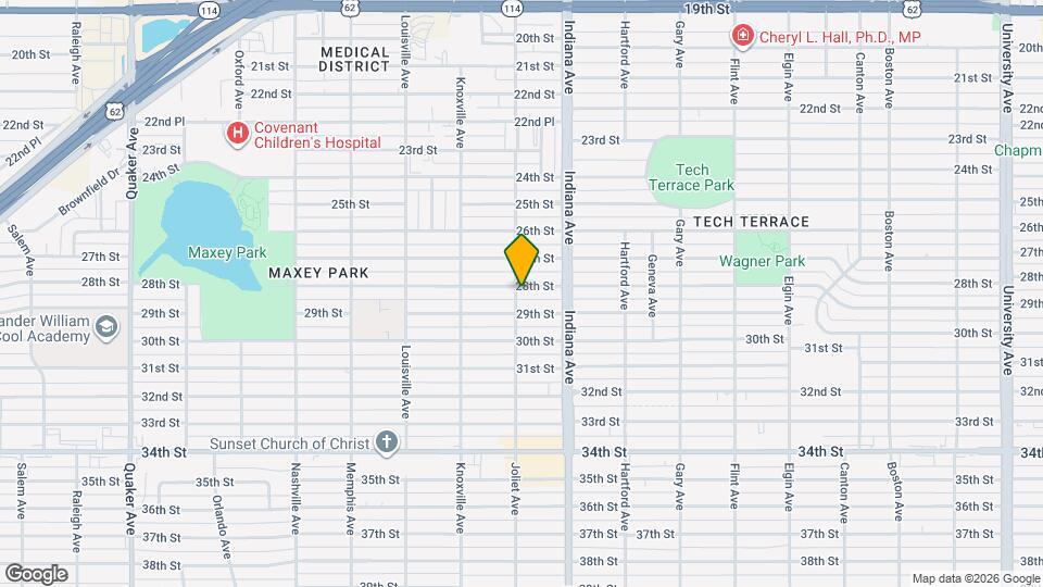 3419 28th St Map and Location Details