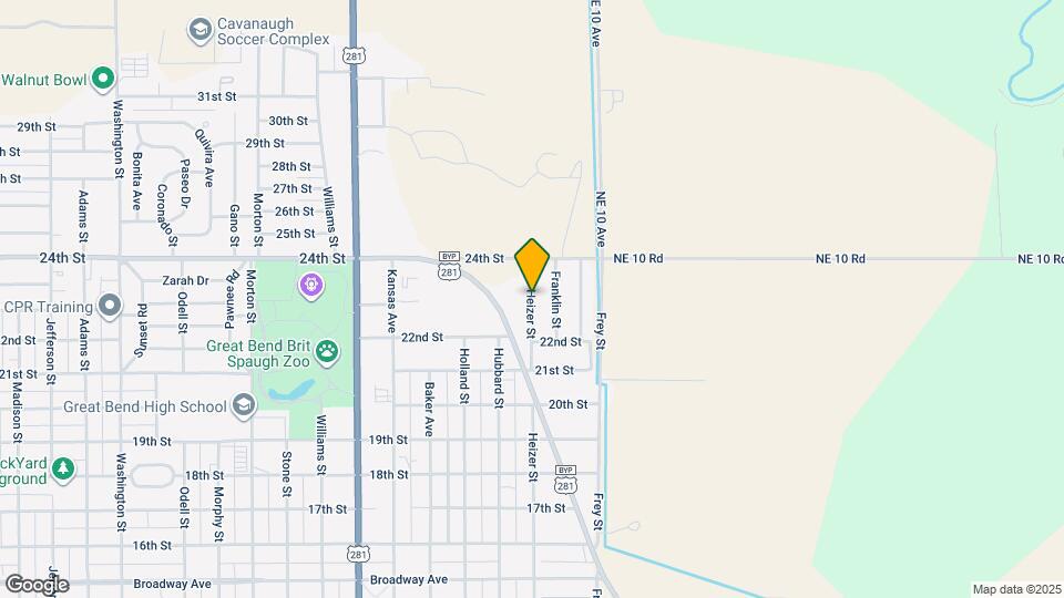 2300 Heizer St Map and Location Details