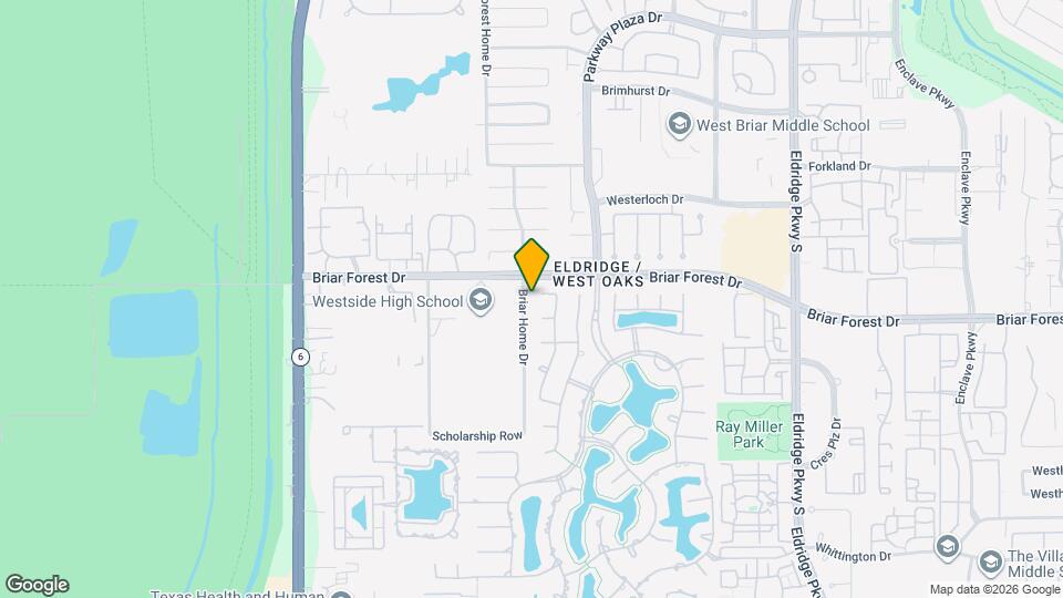 1502 Ashbury Park Ln Map and Location Details