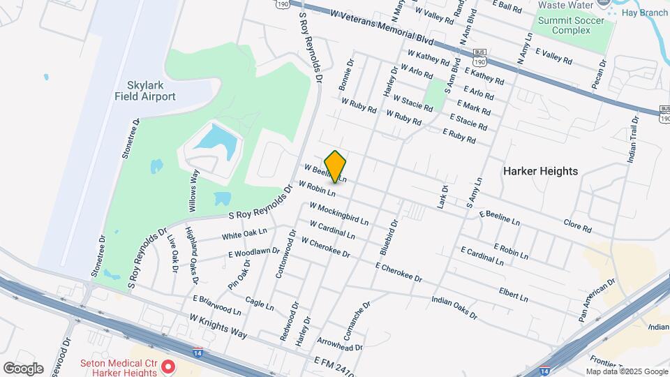 209 W Robin Ln, Unit B Map and Location Details