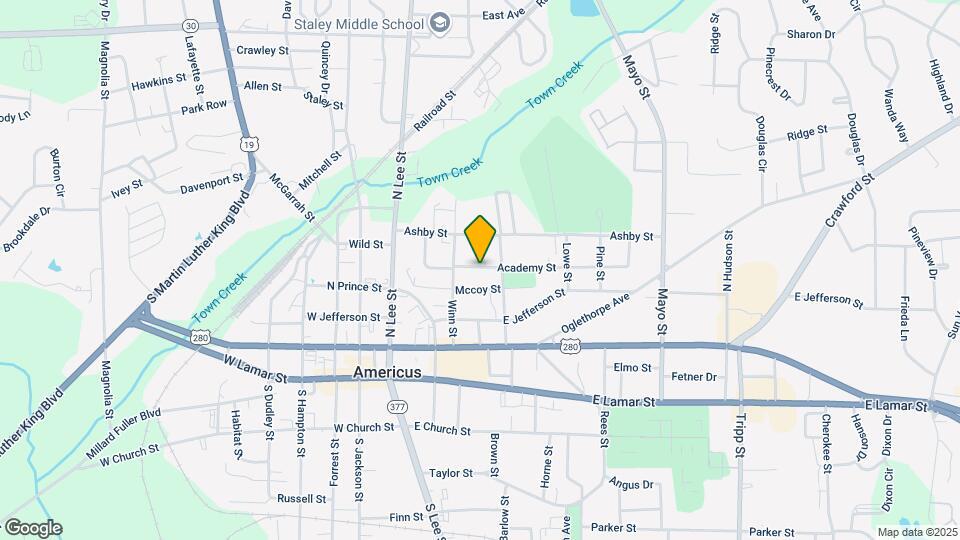 223 Academy St, Unit 3 Bedroom Apartment Map and Location Details