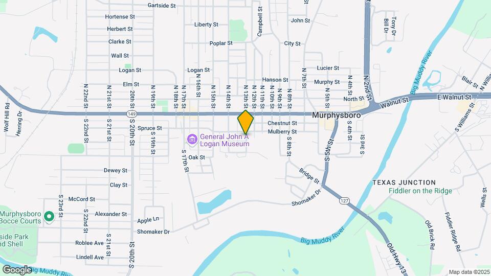 225 S 13th St, Unit 0 Map and Location Details