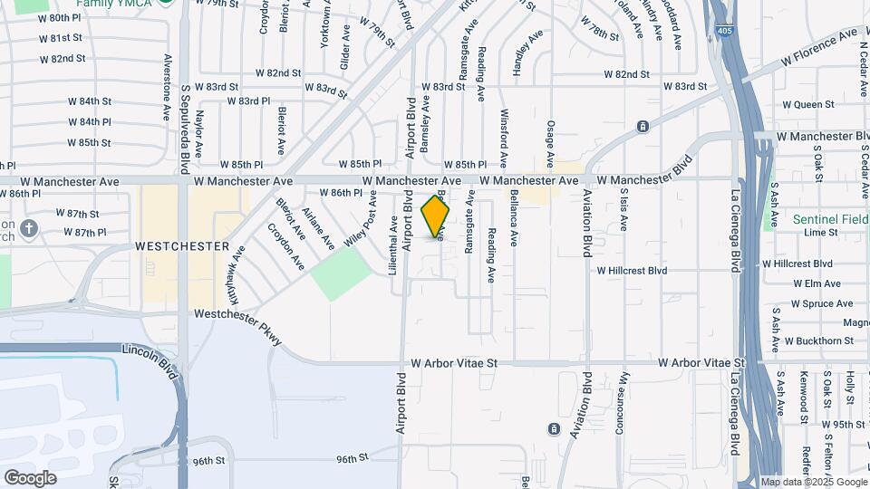 8733.5 Belford Ave Map and Location Details