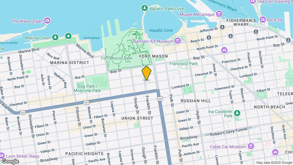 3010 Franklin St Map and Location Details