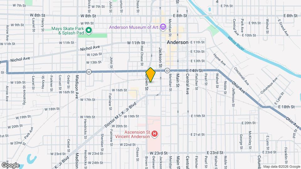 140 W 16th St Mapa y Detalles de la Ubicación