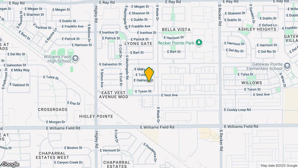 3538 E Carla Vista Dr Mapa y Detalles de la Ubicación