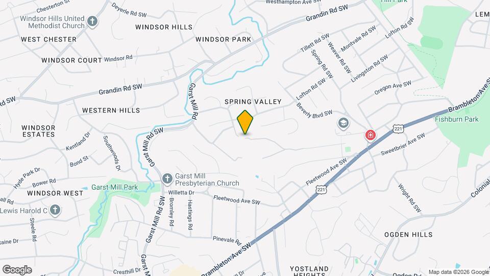 3432 Evergreen Ln SW Map and Location Details