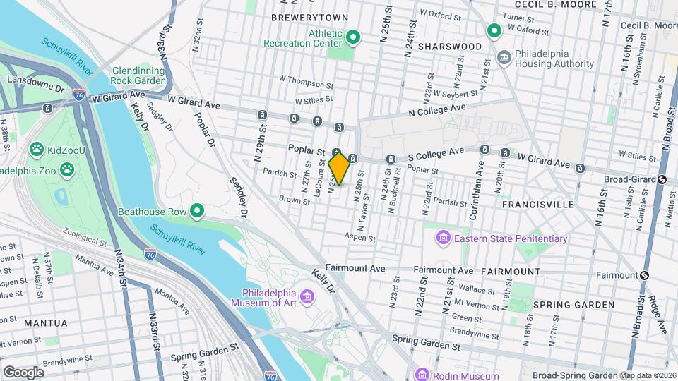 818 N Bambrey St Map and Location Details