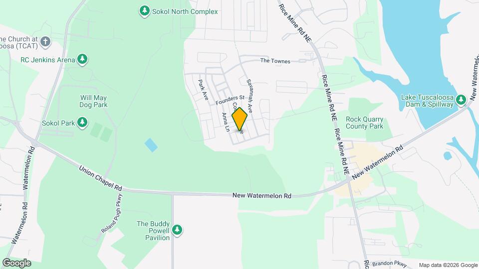 5376 Courtney Ave Map and Location Details