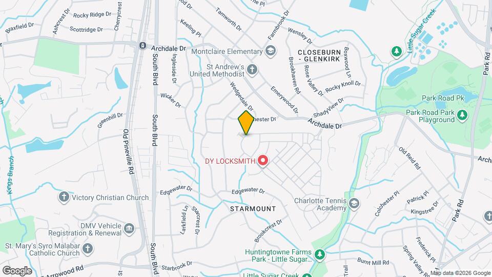 3441 Park South Station Blvd Map and Location Details