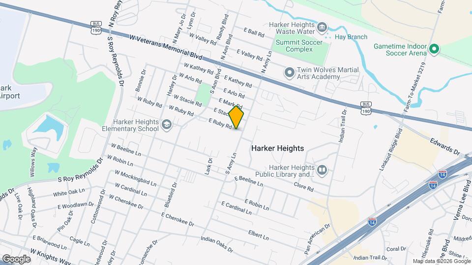 130 E Ruby Rd Map and Location Details