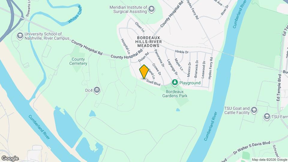 1460 Snell Blvd Map and Location Details