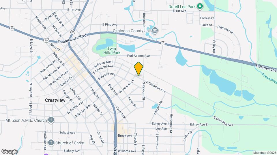 862 Chestnut Ave E Map and Location Details