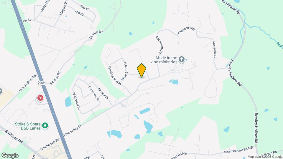 740 Pine Valley Dr Map and Location Details