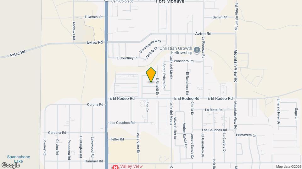 1651 Segovia Way Map and Location Details