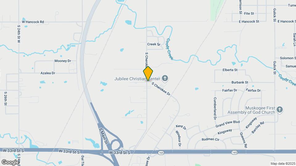 2701 S Cherokee Dr Mapa y Detalles de la Ubicación