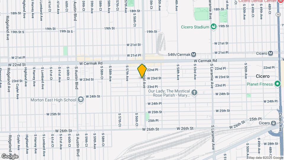 2300 S Central Ave Mapa y Detalles de la Ubicación