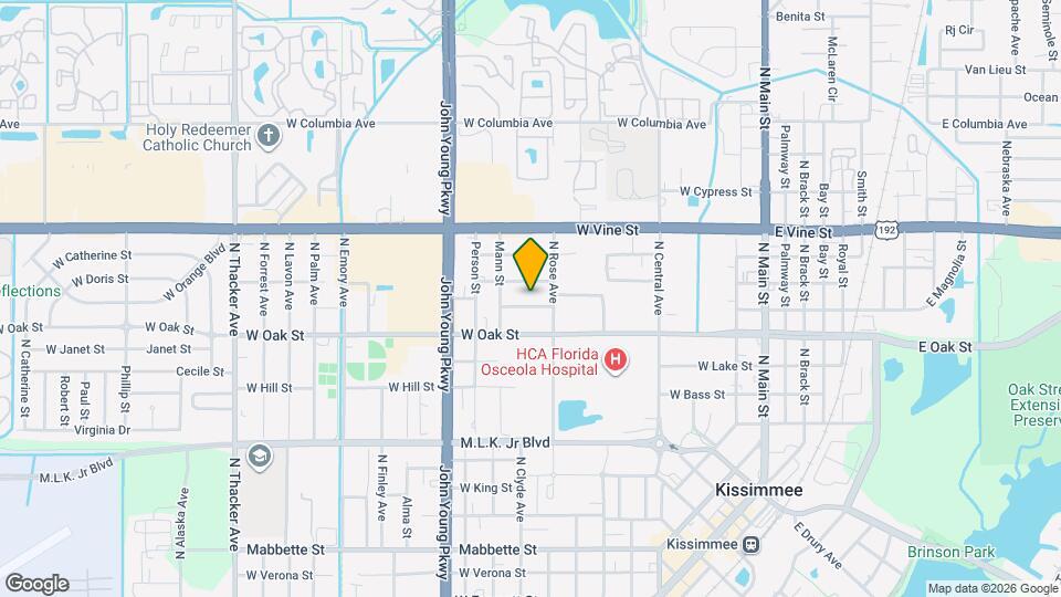 813 W Magnolia St Map and Location Details