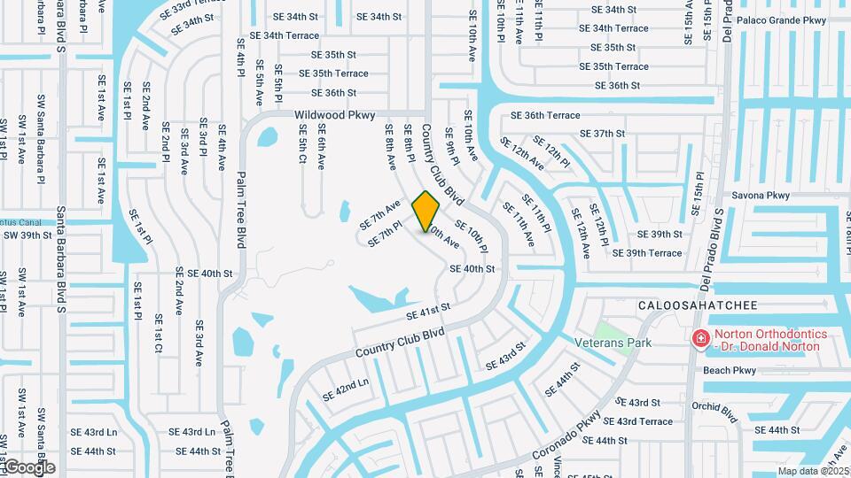 3919 SE 9th Ct Map and Location Details