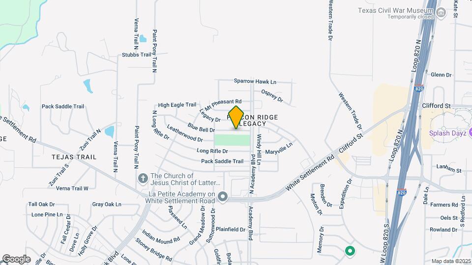 9929 Blue Bell Dr Map and Location Details