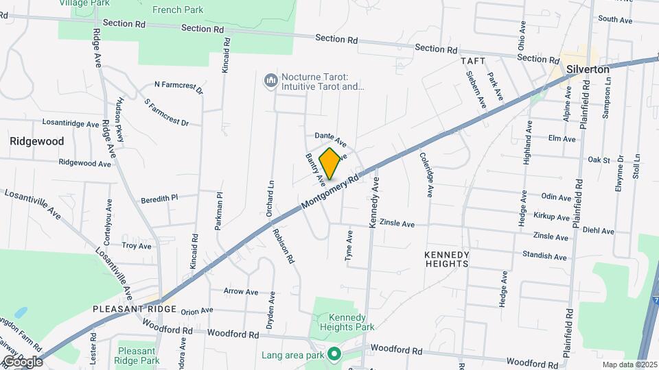 6503 Montgomery Rd Map and Location Details