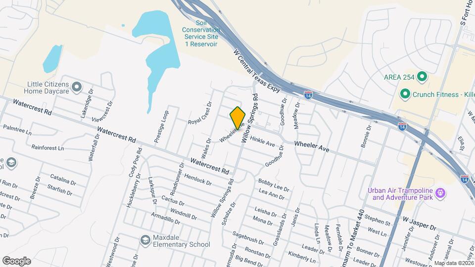 2210 Wheeler Ave Map and Location Details