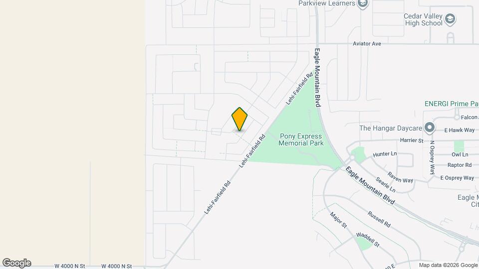 4595 N Kings Peak Way Map and Location Details
