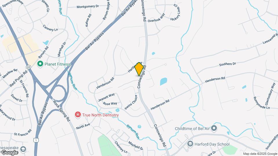 1110 Conowingo Rd Map and Location Details