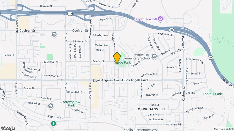 6011 Nelda St Map and Location Details