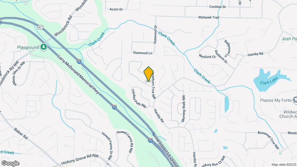 4994 Sandyhook Ct NW Mapa y Detalles de la Ubicación