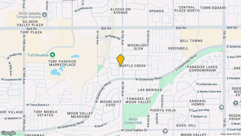 16409 N 7th Dr Map and Location Details