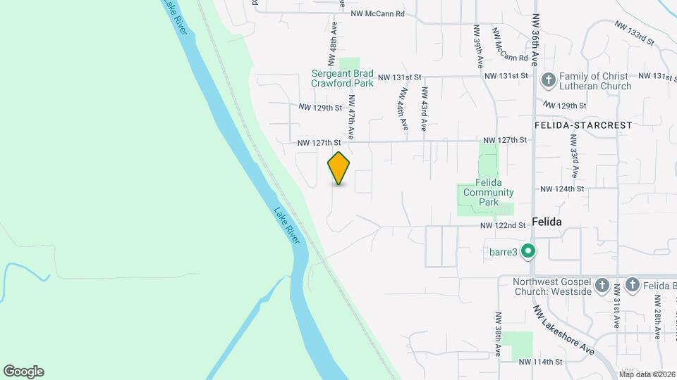 12407 NW 48th Ct Map and Location Details