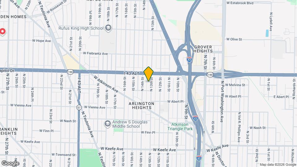 3935A N 13th St Map and Location Details