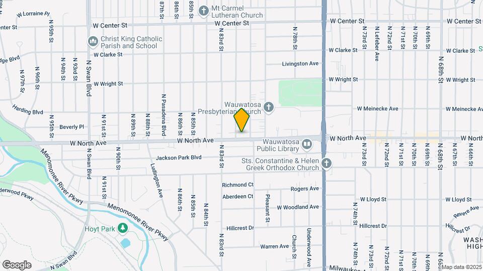 8130 W North Ave, Unit 1 Map and Location Details