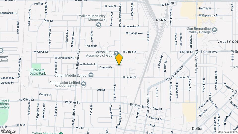 1405 N Pennsylvania Ave-Unit -1405 Map and Location Details