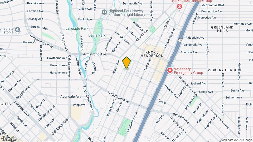 4407 Buena Vista St Map and Location Details