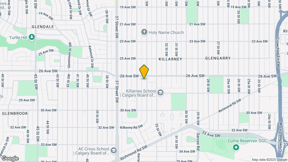 2811 34 St SW Map and Location Details